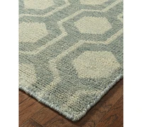 Closeout! Oriental Weavers Maddox 56506 Blue/Beige 3'6" x 5'6" Area Rug