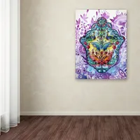 Oxana Ziaka 'Hamsa' Canvas Art - 24" x 18" x 2"