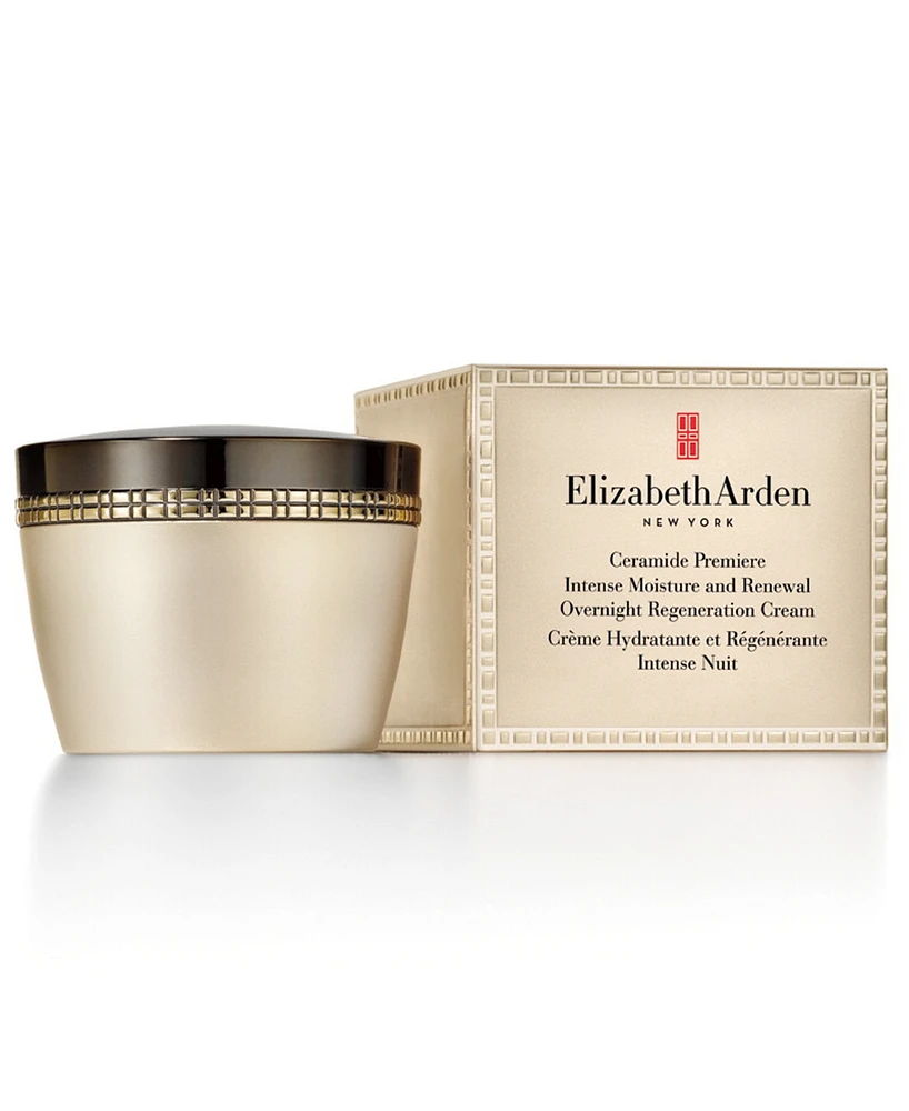 Elizabeth Arden Ceramide Premiere Intense Moisture and Renewal Overnight Regeneration Cream, 1.7 oz. Jar