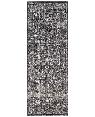 Livabliss Harput Hap-1028 Black 2'7" x 7'3" Area Rug