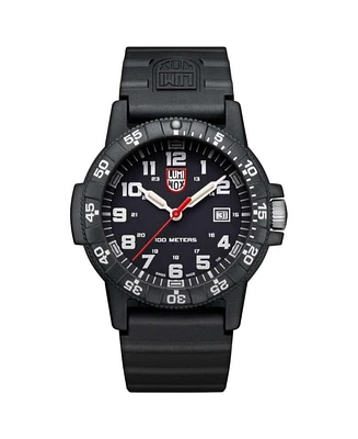 Luminox Men's 0321 Sea Turtle Black Rubber Bracelet Watch