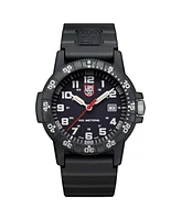 Luminox Men's 0321 Sea Turtle Black Rubber Bracelet Watch