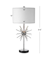 Jonathan Y Aria Metal or Marble Led Table Lamp