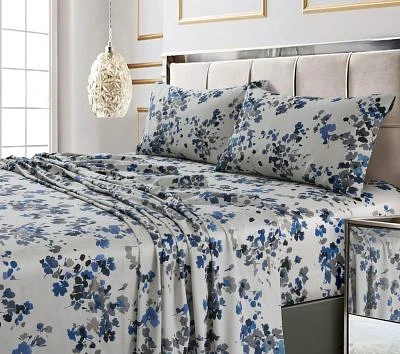 Tribeca Living Lisbon 300 Thread Count Cotton Sateen Extra Deep Pocket Sheet Sets