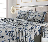 Tribeca Living Lisbon 300 Thread Count Cotton Sateen Extra Deep Pocket Sheet Sets