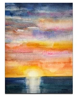 Ready2HangArt 'Beautiful Sunset' Canvas Wall Art, 30x20"