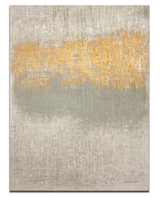 Ready2HangArt 'Quiet Words' Abstract Canvas Wall Art - 30" x 20"