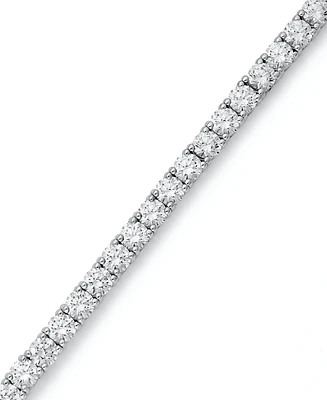 Arabella Sterling Silver Bracelet, Cubic Zirconia Tennis Bracelet (20-1/4 ct. t.w.)