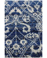 Closeout! Bashian Medley 5439A Dark Blue 7'6" x 9'6" Area Rug