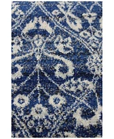 Closeout Bashian Medley 5439a Dark Blue Area Rug