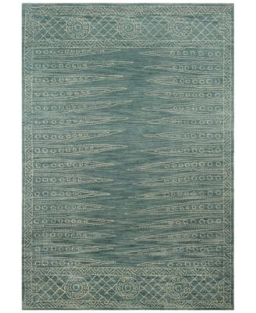 Bashian Nico Nic 153 Teal Area Rug