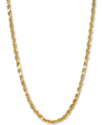 Italian Gold Forza Rope Chain Necklace Collection 3 1 5mm In 14k Gold