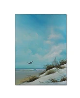 Geno Peoples 'Beach 2' Canvas Art - 19" x 14" x 2"