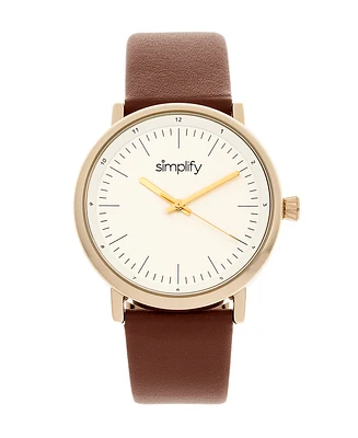 Simplify Quartz The 6200 White Dial