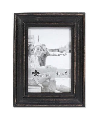 Lawrence Frames Durham Weathered Black Wood Picture Frame