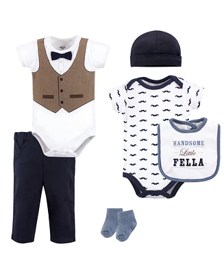 Little Treasure Baby Boys Layette 6-Piece