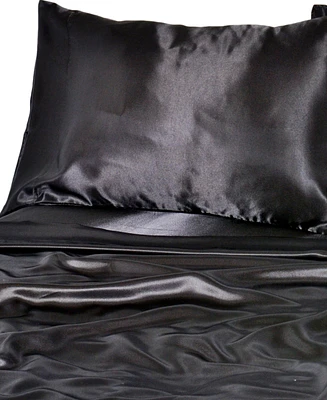 Beatrice Home Fashions Luxurious Satin 4-Pc. Sheet Set