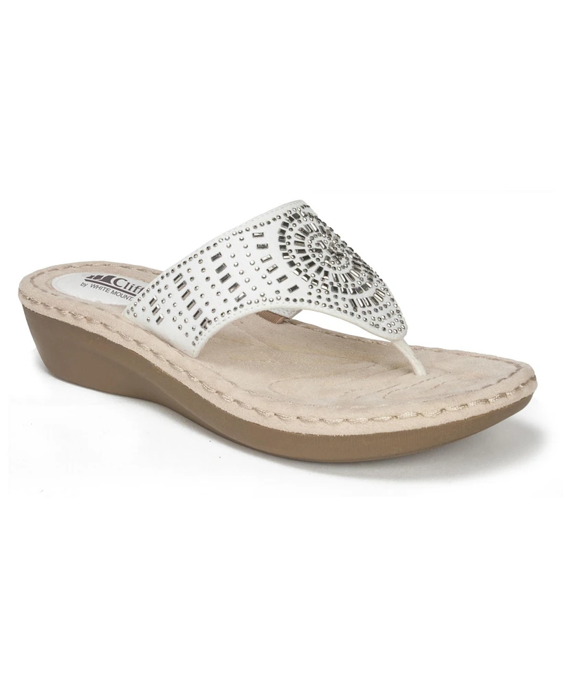 Cliffs by White Mountain Cienna Comfort Thong Sandals