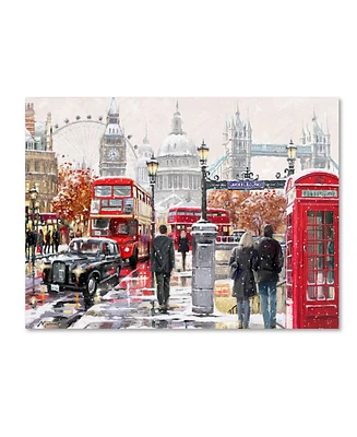 The Macneil Studio 'London Collagex2 Copy' Canvas Art - 24" x 32"