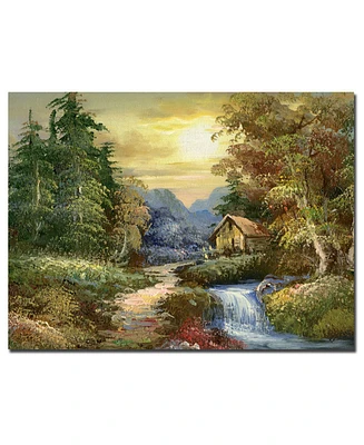 Rio 'Tranquility' Canvas Art - 47" x 35"