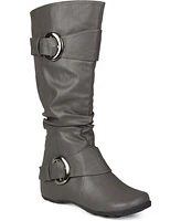 Journee Collection Women's Wide Calf Paris Boot
