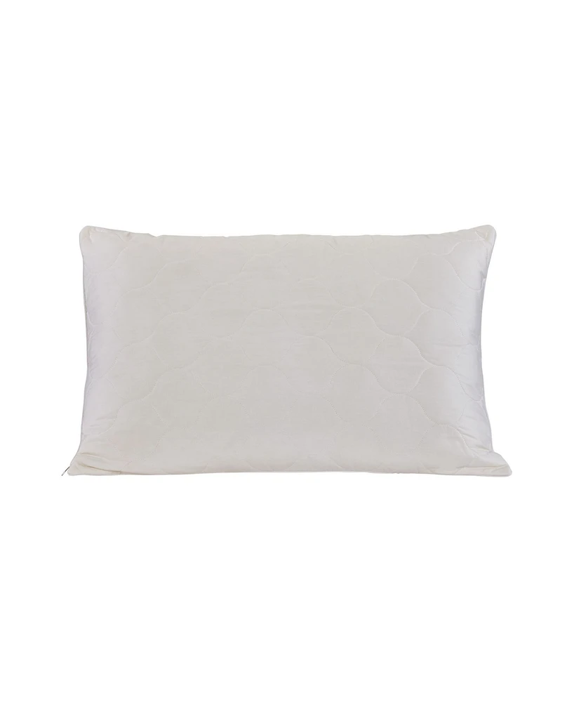 Sleep & Beyond Mywoolly Natural Adjustable and Washable Side Wool Pillow