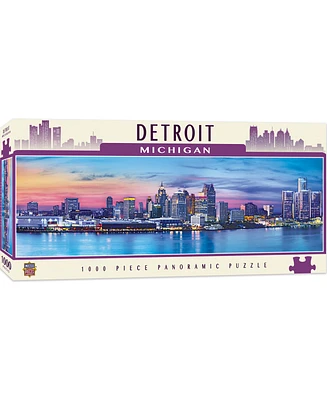 Masterpieces Detroit 1000 Piece Panoramic Jigsaw Puzzle for Adults