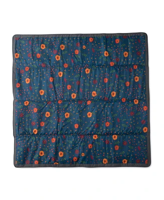 Little Unicorn Midnight Poppy 5x5 Outdoor Blanket