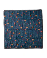 Little Unicorn Midnight Poppy 5x5 Outdoor Blanket