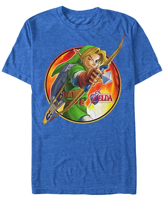 Nintendo Men's Legend of Zelda Archer Link Short Sleeve T-Shirt