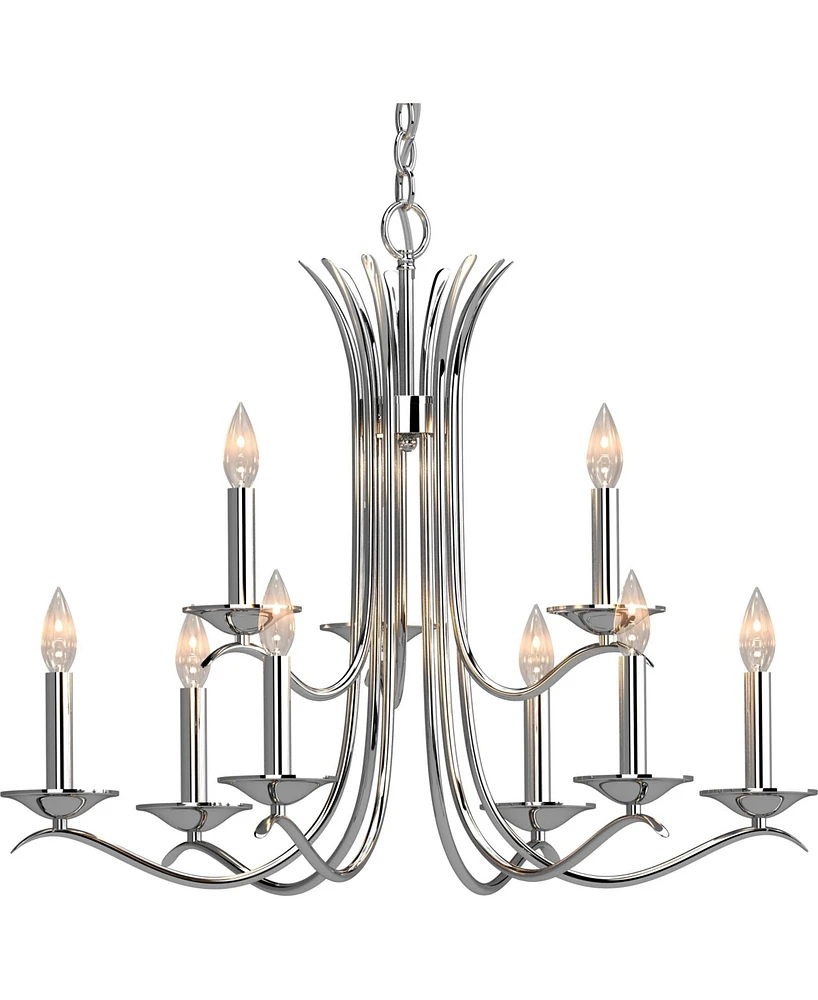 Volume Lighting Alesia 9-Light Hanging Chandelier