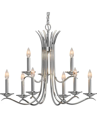 Volume Lighting Alesia 9-Light Hanging Chandelier