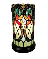 Amora Lighting Tiffany Style Floral Design Table Lamp