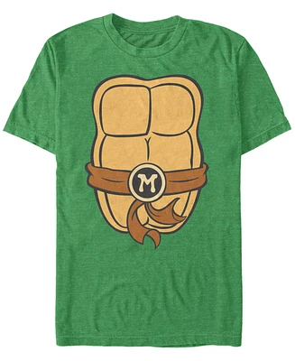 Nickelodeon Teenage Mutant Ninja Turtles Michael Angelo Chest Costume Short Sleeve T-Shirt