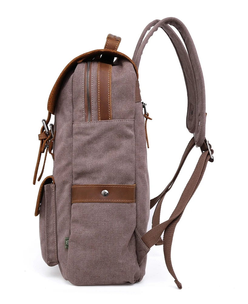 Tsd Brand Valley Hill Canvas Backpack