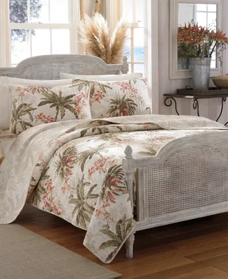 Closeout! Tommy Bahama Home Bonny Cove Reversible 2-Pc. Quilt Set, Twin