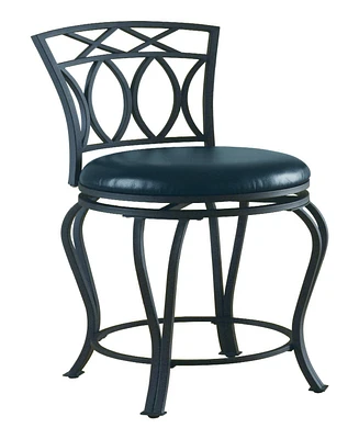 Coaster Home Furnishings Coronado 24" Elegant Metal Counter Stool with Seat