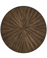 iNSPIRE Q Webber Round Dining Table with Iron Legs