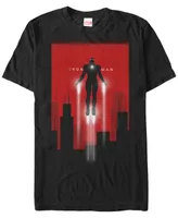 Marvel Men's Avengers Iron Man Taking off, Short Sleeve T-Shirt