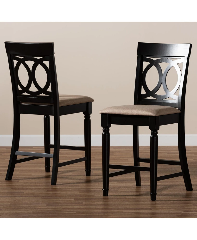 Closeout! Verina Counter Stool (Set of 2)