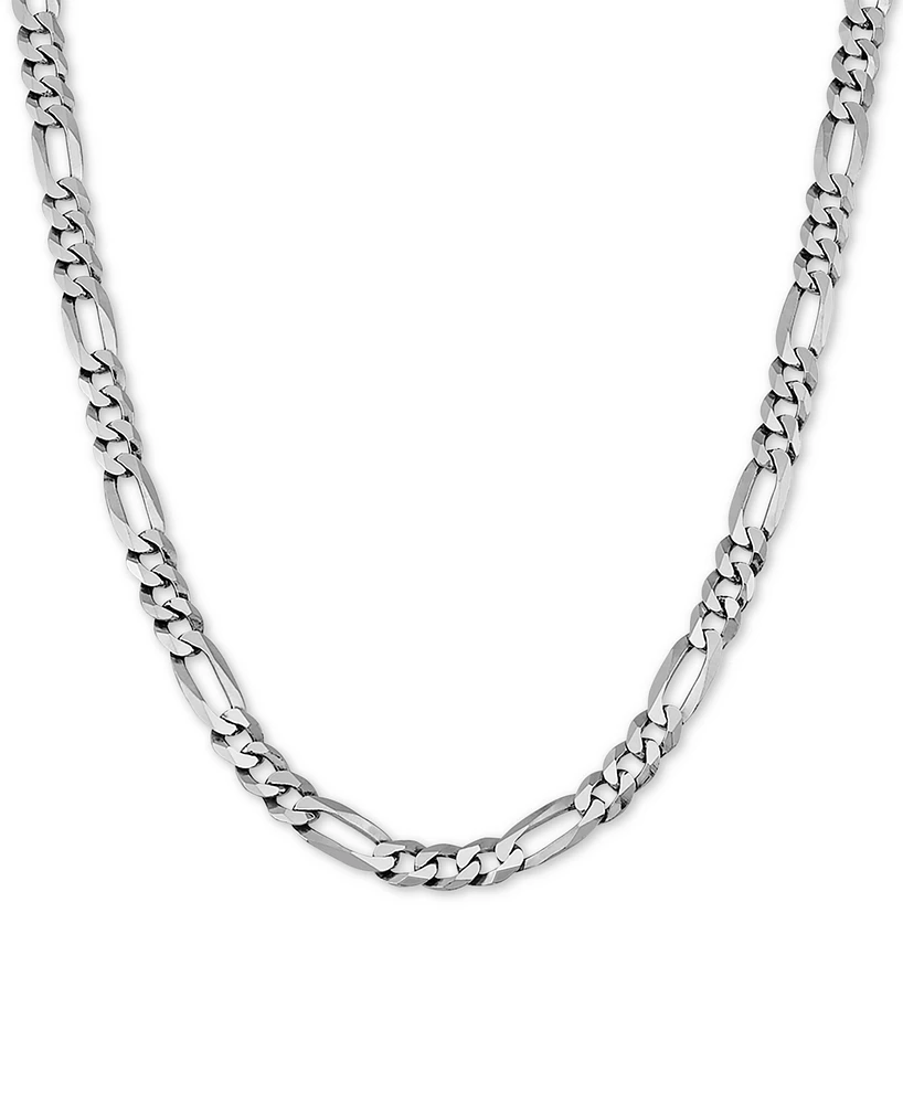 Figaro Link 22" Chain Necklace 18k Gold-Plated Sterling Silver or
