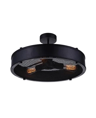 Cwi Lighting Tigris 3 Light Flush Mount