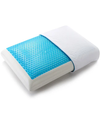 Cheer Collection Gel Memory Foam Pillow, Standard