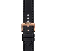 Tissot Men's Swiss Chronograph Supersport T-Sport Black Leather Strap Watch 46mm