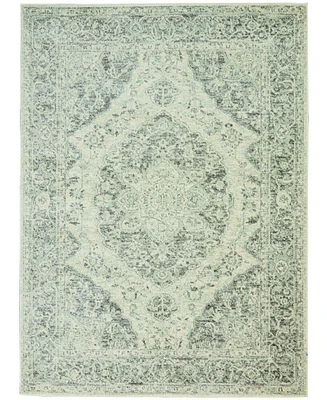 Long Street Looms Peace PEA05 Ivory 4' x 6' Area Rug