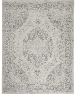 Long Street Looms Peace PEA05 Ivory 8'10" x 11'10" Area Rug