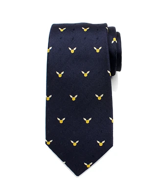 Harry Potter Golden Snitch Dot Men's Tie