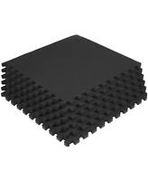Exercise Puzzle Mat 3/4-in, 24 Sq Ft - 6 Tiles