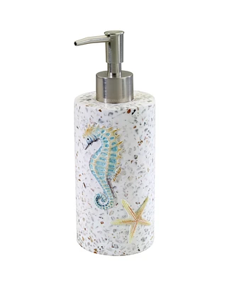 Avanti Coastal Terrazzo Stone Chips Resin Soap/Lotion Dispenser
