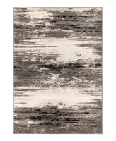Closeout! Orian Illusions Devonridge Charcoal 5'3" x 7'6" Area Rug
